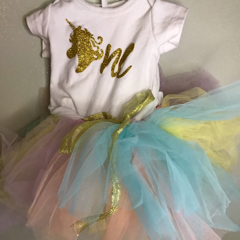 Unicorn Birthday Outfit